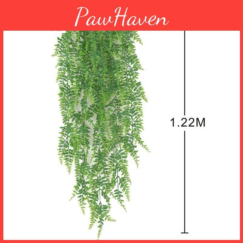 Wall Grass Plastic Hanging 122cm For Natureinspired Home And Decor Office