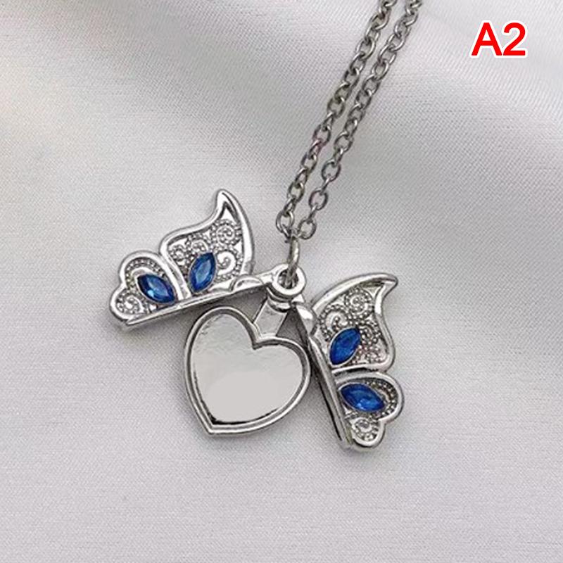 Butterfly I Love You Heart Luckly Butterfly Necklace For Women Girl Birthday