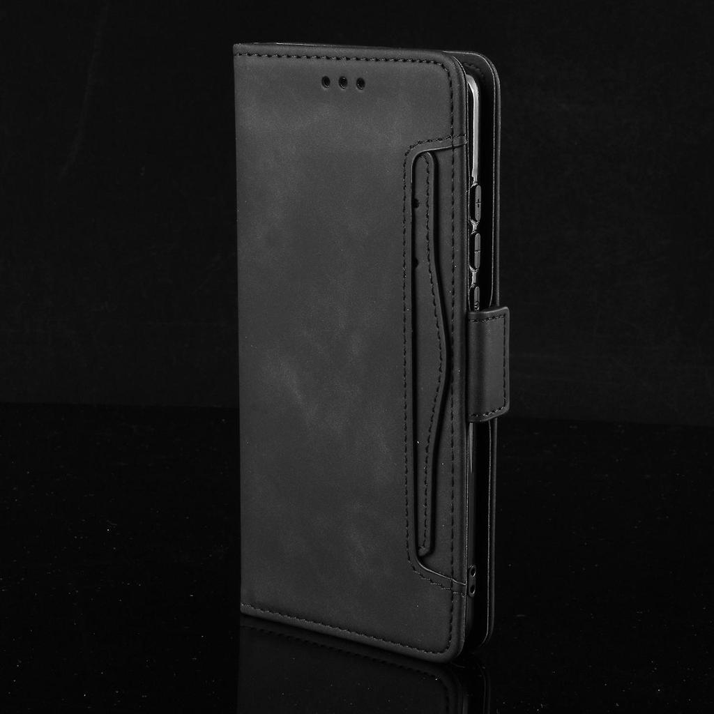 Multiple Card Slots Design Leather Phone Case Cover Wallet Stand for Realme 8 4G/8 Pro 4G