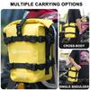 UROUK Waterproof Motorcycle Bumper Bag with Shoulder Motor Crash Bar Bag Essential Riding Gear for Motorcycles 6-8L Strap, -