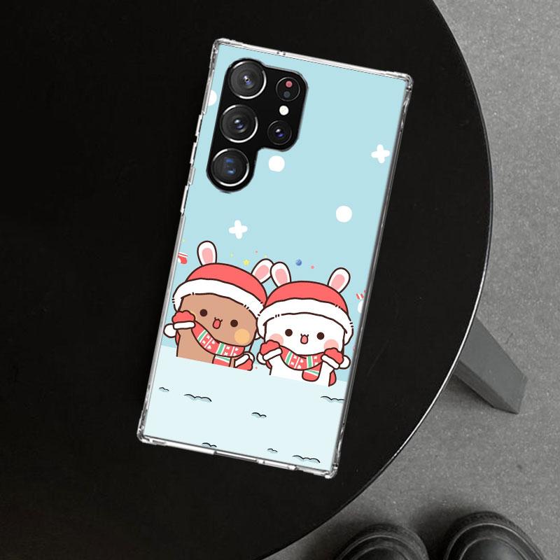 Bubu Dudu Kreslený Roztomilý Kryt na Telefon pro Samsung Galaxy S26 S25 Edge S24 S23 Ultra S22 Plus S21 FE S20 + Umělecký Personalizovaný Funda