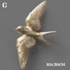 Nordic Creative White Resin Bird Figurines Home Decoration Art Crafts For Living Room Shelves Wedding Party Ornaments