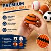 Handmade Crochet Mini Sports Ball Eco-Friendly Material Soft Baby Play Toy for Home Decor Infant Photo Props Gift