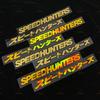 Gold SPEEDHUNTERS Motorcycle Stickers Waterproof for Motorcycle Helmet Fuel Tank Fairing Scooter Bicycle Universal Vinyl Decals