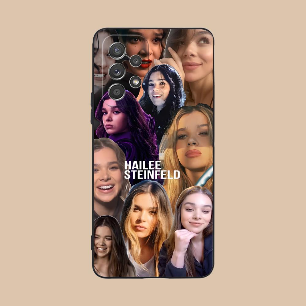 Hailee Steinfeld Matte TPU Mobile Phone Case for Samsung Galaxy M55 54 42 35 34 33 32 23 22 15 14 13 12 F55 5G Colorful Cover