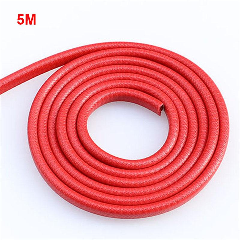 2/5/10M Car Door Protector Edge Scratch Strip Guard Trim Automobile Door Anti Collision Protection With Steel Car-styling Interior Mirrors 6