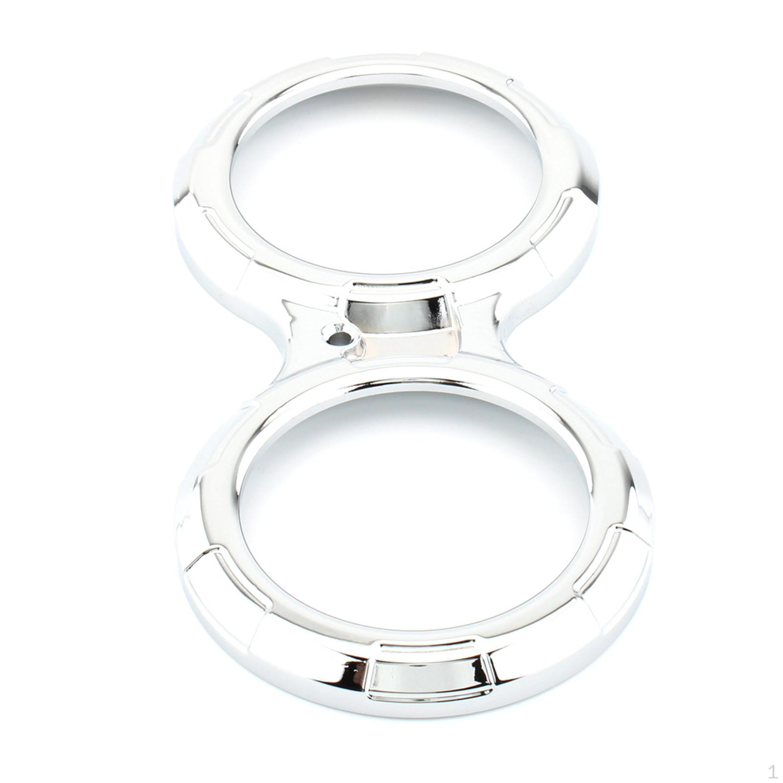 

Ободок панелі приладів, набір аксесуарів для спідометра срібний