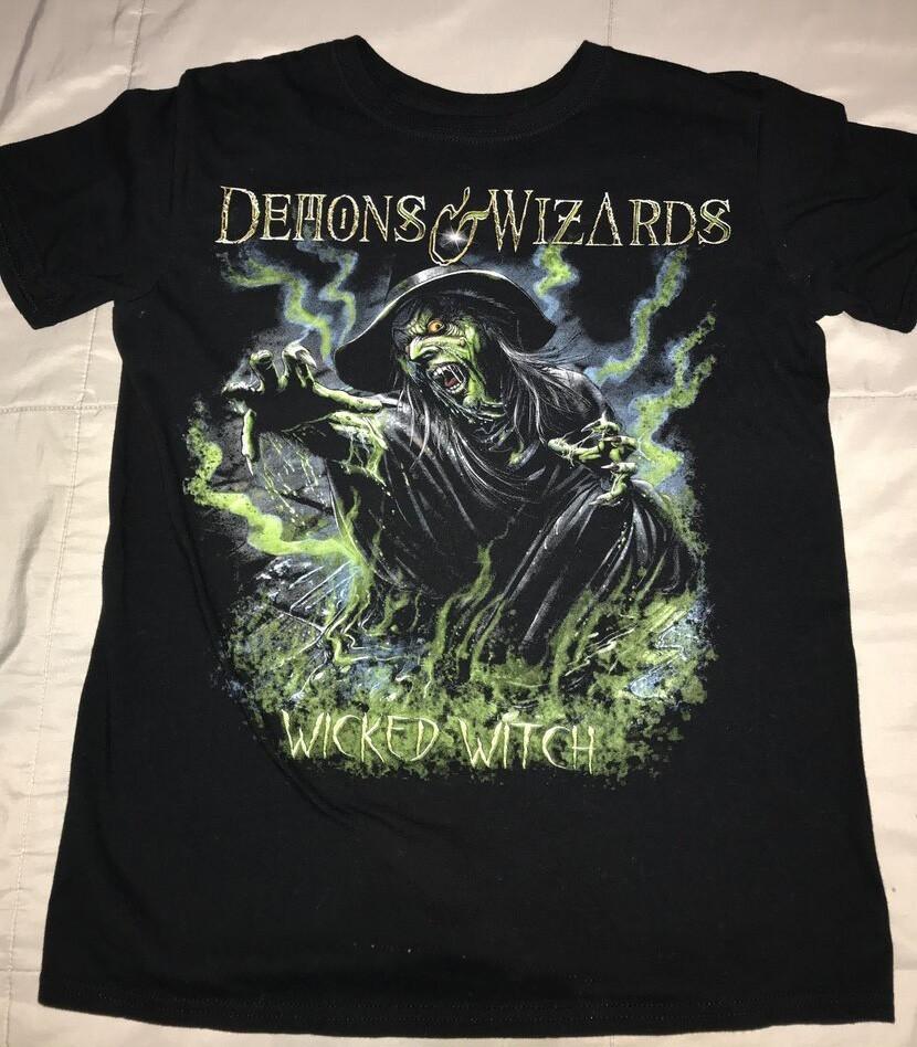 Demons & Wizards Wicked Witch Shirt Black Unisex S-5XL 1V0464 XXXL
