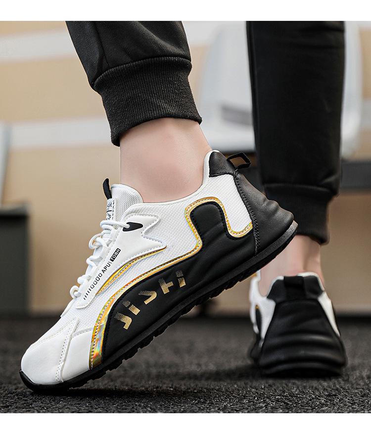 Men's 2026 Breathable Mesh Sports Shoes: Trendy Casual High-End Dad Sneakers Plus Size