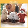 Sandwich Cute Jellycat Fox Peanut Kids Plush Toy Keychain For Backpack Decor