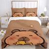 3pcs Anime Cartoon Design Comforter Set with One Quilt Cover and Two Pillowcases (No Core) - Home Decor, Festival Gift, Polyester Fabric, Suitable for