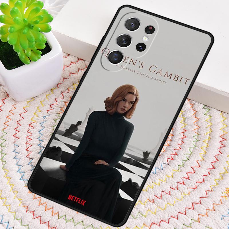 TV Series The Queen's Gambit TPU Phone Case For Samsung Galaxy note 10 pro S26 S25 S24 S23 S22 Ultra Plus S21 FE S20 Cover