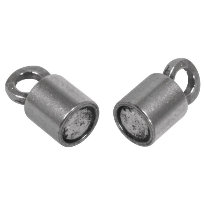 Fermoir magnétique - RAYHER - Acier inox - Platine - 1 pièce - Mixte