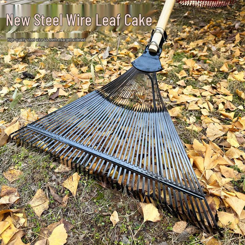 Hungry Wolf Garden Leaf and Grass Rake