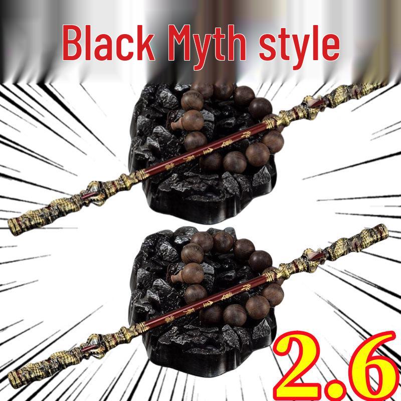 

Black Myth: Wukong Action Figures - 30CM All-Metal Ruyi Jingu Bang Craft Ornaments