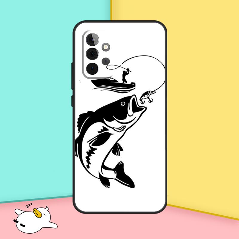 Fishing Fisherman Case For Samsung Galaxy A53 A33 A23 A13 A52 A32 A22 A12 A52S A50 A51 A71 A14 A34 A54 Cover
