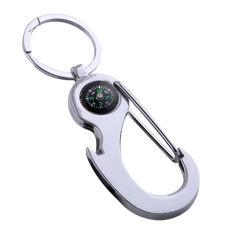 Professional Clear Compasses Camping Hiking Survival Tool Watertight Keychains Compasses Pocket Navigation Compasses