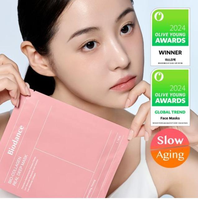 Biodance Bio Collagen Real Deep Mask Pack – Intensive Firming & Hydrating Sheet Mask