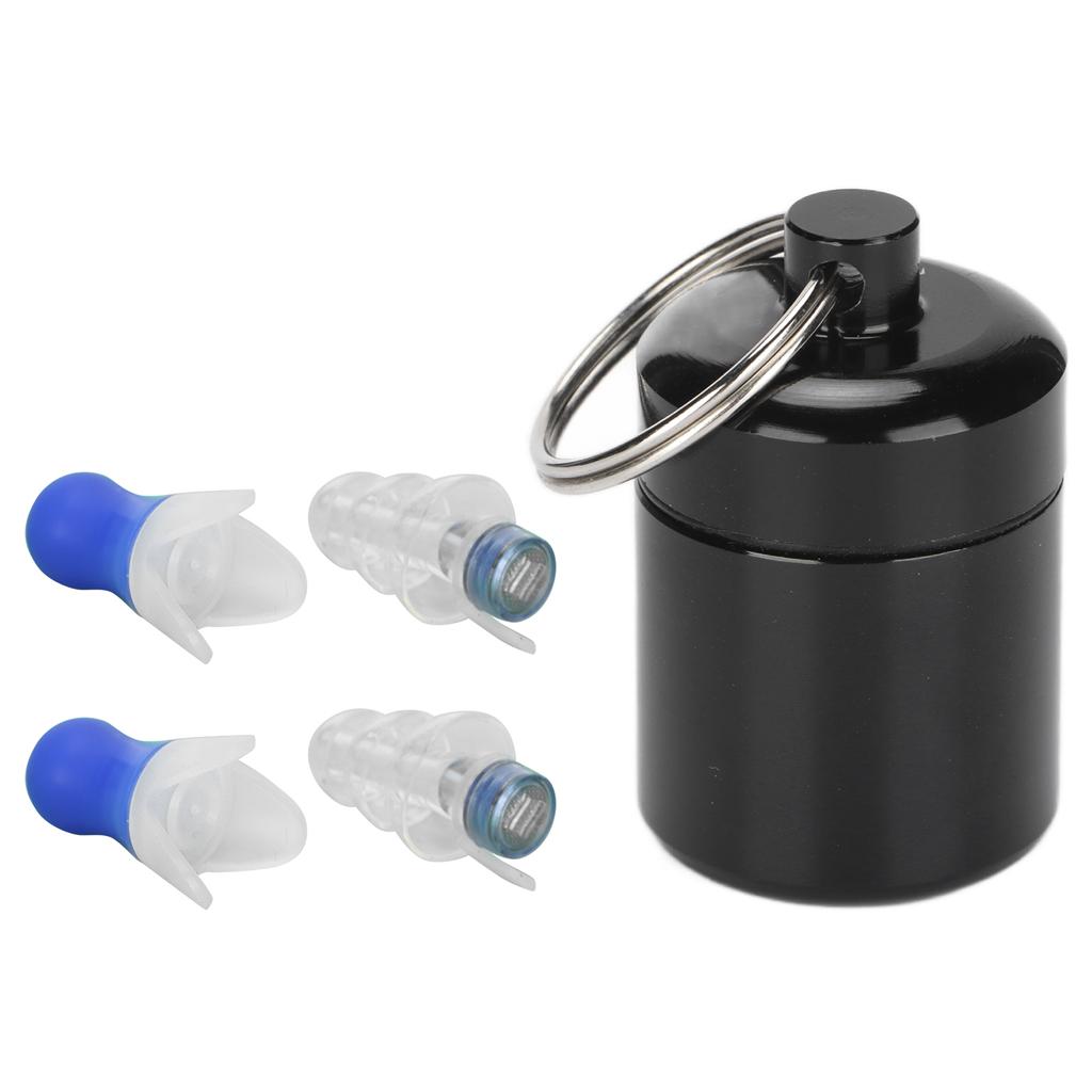 Ear Plug Hearing Protection Washable Reusable Noise Reduction Tools for Concert Nightclub