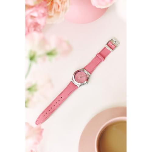 Swatch IRONY MEDIUM PINK PETAL PROMISE YLS234 Women's Watch, Pink