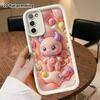 Phone Case: 2D Flat Design Suitable for Samsung Galaxy A34 A35 M05 M06 S20 S22 S21 FE Plus 5G Protective Case, Pink Little Devil, Perfect Christmas an