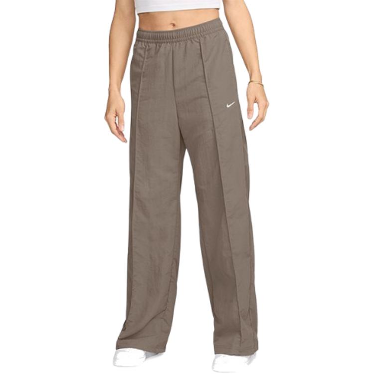New Nike Casual Pants Women's Brown FQ3589-233