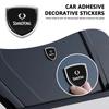 Para SsangYong Emblema Insignia Calcomanía Pegatina de Metal 3D para Maletero Ventana Lateral Rexton Y400 Y450 G4 2021 2022 Kyron Rodius Tivoli
