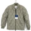 Pyrenex HMU022 Beige/Khaki ARIES Quilted Bonnet Down Jacket Jacket M khakiUsed