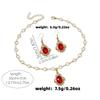 Vintage Lace Gothic Necklace Earring Set Women - Handmade Retro Floral Geometric Pendant Jewelry Accessories