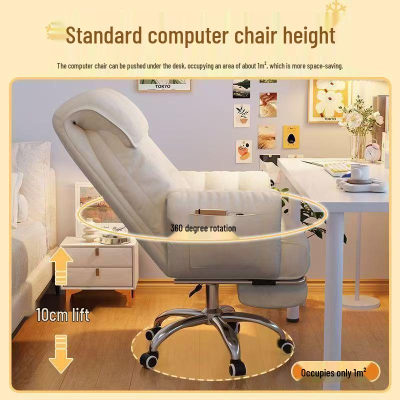 Reclining Ergonomic Computer Chair for Home and Office