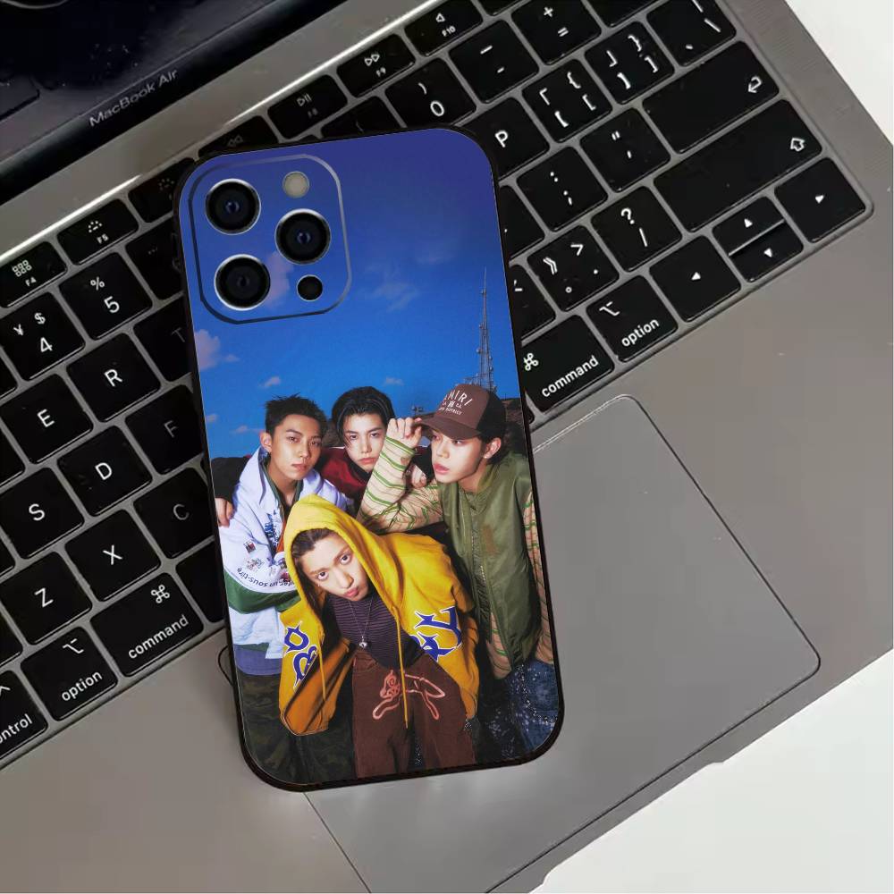 LNGSHOT Hip-hop Phone Case For iPhone 17,16,15,14,13,12,11 Plus,Pro Max,XS,Soft Silicone Black Cover