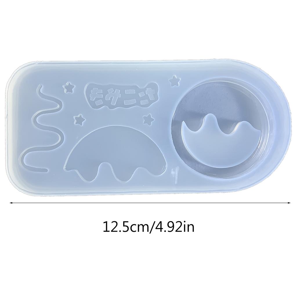 Cartoon Takoyaki Quicksand Silicone Mold Resin Shaker Mold DIY Pendant Keychain Jewelry Making Tools DIY Craft Supplies