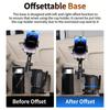 Car Cup Holder Tablets Mount Adjustable Arm for Pad Phone 4-12.9inch Devices