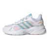 Adidas Neo Crazychaos Shadow Mesh Leather Retro Versatile Casual Non-Slip Low-Top Dad Shoes Women Sneakers White Blue Pink FZ1287