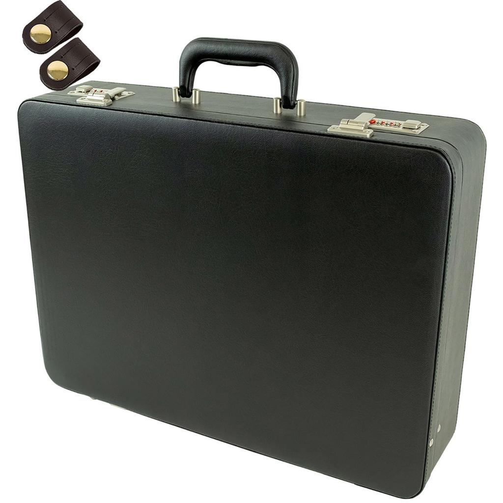 Takehachi Harte Aktentasche, Passt für A3-Dokumente, Perfekt für den Arbeitsweg oder Geschäftsreisen, 1870g + 2 Kabelbinder (tm0505)
