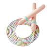 TLXT Bamboo Joint Soft Bead Jump Rope for Kids