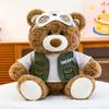 Cuddly Bear Plush Toy With Short Sleeved And Vest Design For Giftgiving And Home Decor