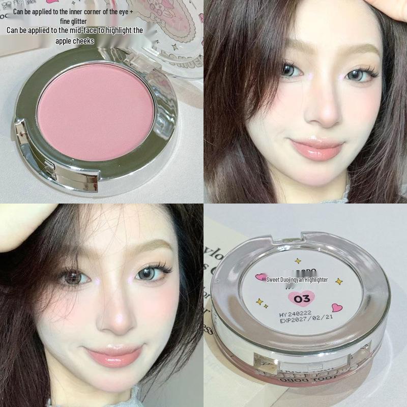 Toot Dodo Sweet Dream Highlight & Contour Blush Matte Powder