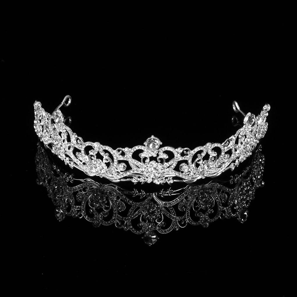 Women's Daily Wedding Tiara Self-Wedding Bridal Hair Crown