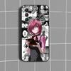E-Elfen L-Lied Phone Case For Samsung Galaxy A73,31,32,72,41,53,52,71,22,5G,Note,J7,8,9 Soft Black Cover