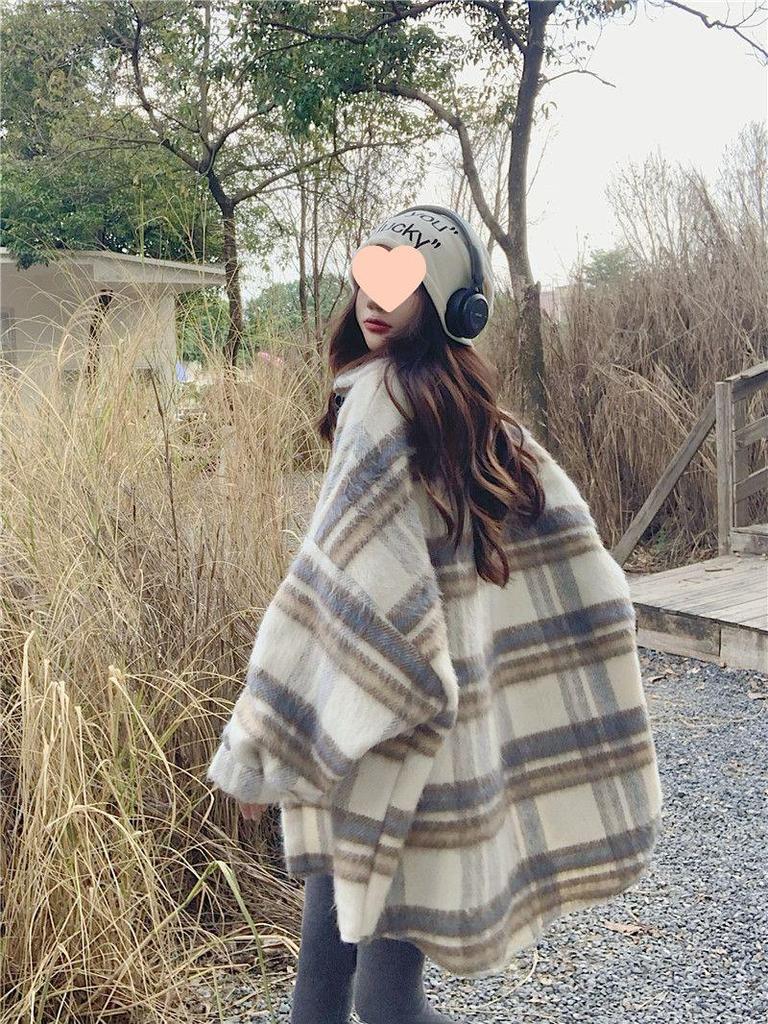 Irresistible Fluffy Striped Long-Sleeve Cardigan Sweater - Women's Casual Versatile Top