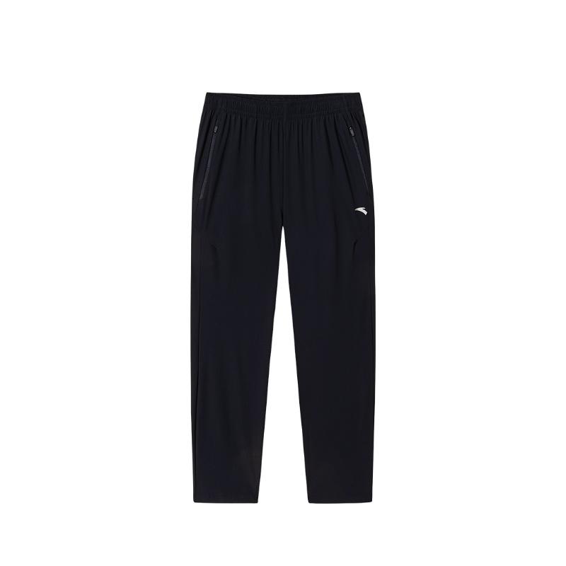 

Anta Training Series Solid Color Mid-Rise Breathable Versatile Pants Men Pants Black 152527301D-1 XL