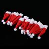 20st Xmas Mini Lollypop Jultomte Hatt Cap Wrap Julfest Dekor