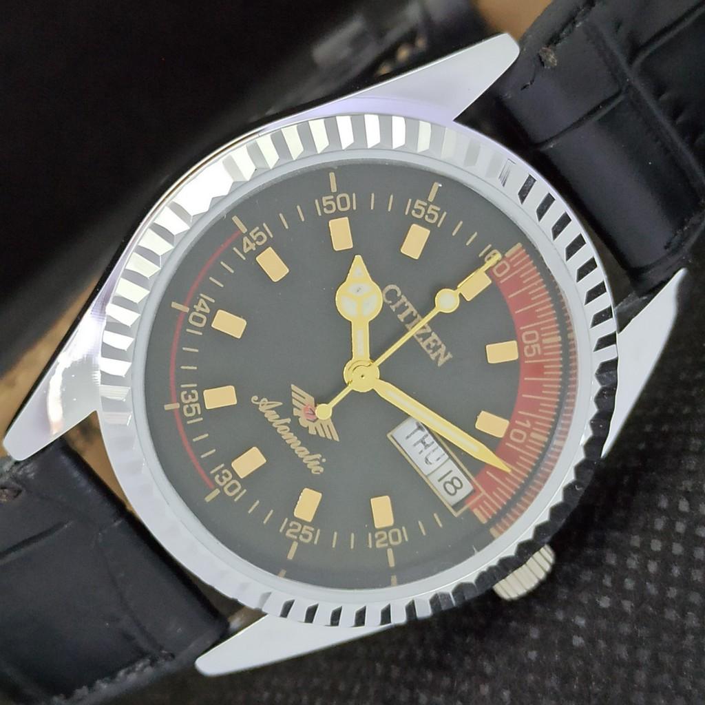 

ВОССТАНОВЛЕННЫЕ ВИНТАЖНЫЕ ЧАСЫ CITIZEN AUTO 8200 JAPAN MENS D/D ЧЕРНЫЕ 557a-a295526-9 SKU557a-a295526