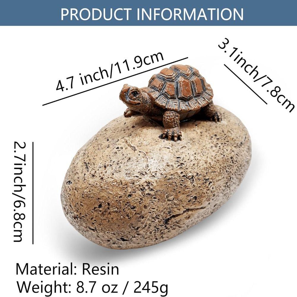 Resin Key Storage Box Stone Shape Medicine Box Gift Hide-a-Spare-Key  Outdoor