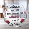 Decoración Acrílica Plana 2D, Elegante Recuerdo para el Día de la Madre - Perfecta para Navidad, Acción de Gracias y Cumpleaños, Decoración Acrílica para Escritorio y Sala de Estar