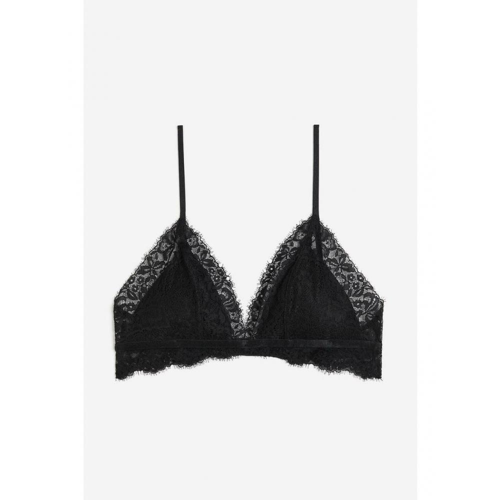 

Бюстгальтер с чашечками HM Lace Pad, черный 1182905001