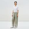 LESS 2025 Summer Silk Straight-Leg Trousers
