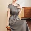 Yuzhaolin Women's Elegant Short-Sleeve Summer Dress