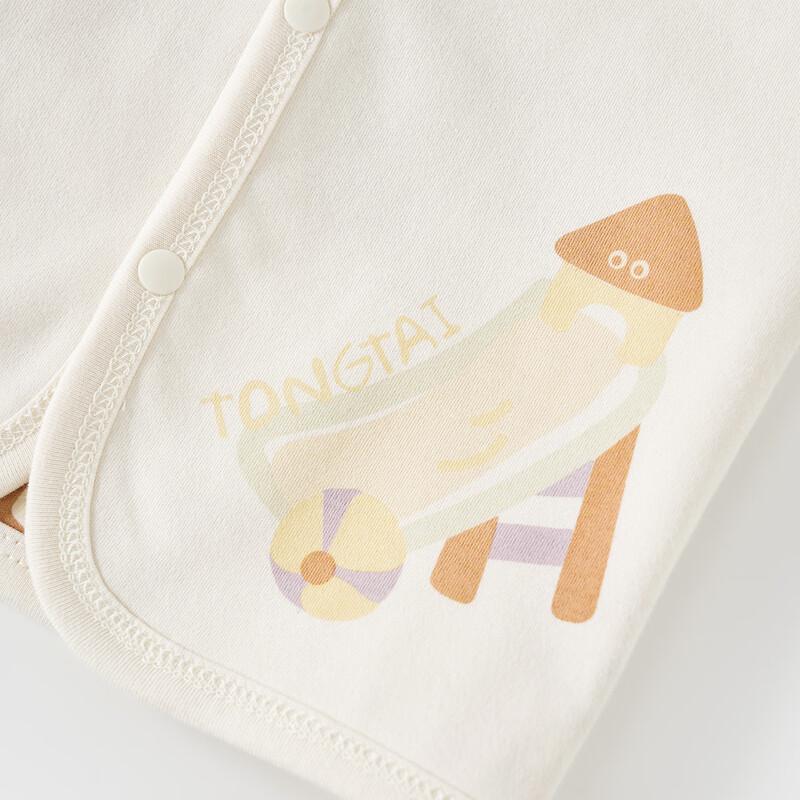 TONGTAI Baby Pure Cotton Double-Layer Vest